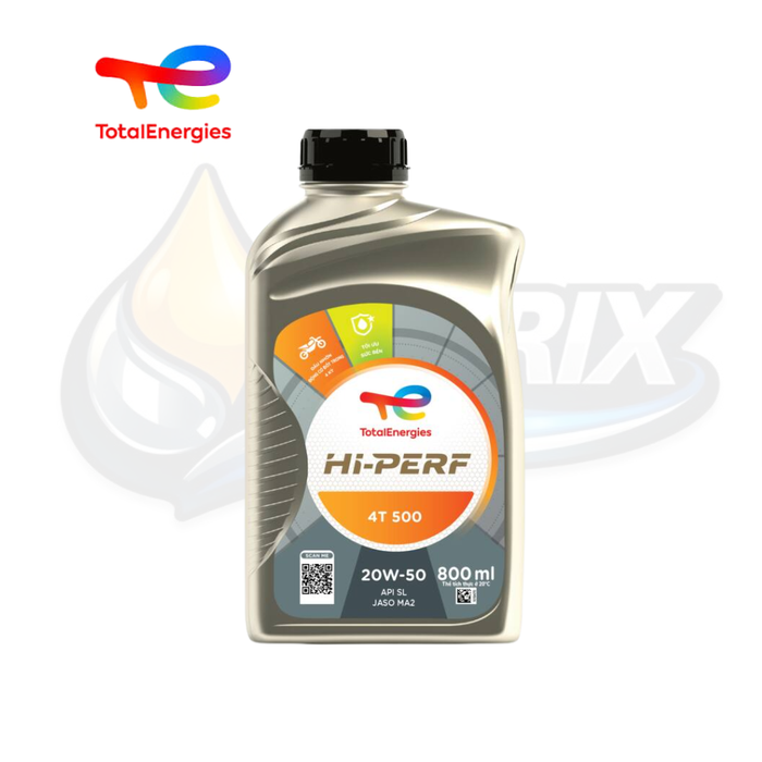 TotalEnergies Hi Perf 4T 500 20W50 SL - Lubrix Panamá