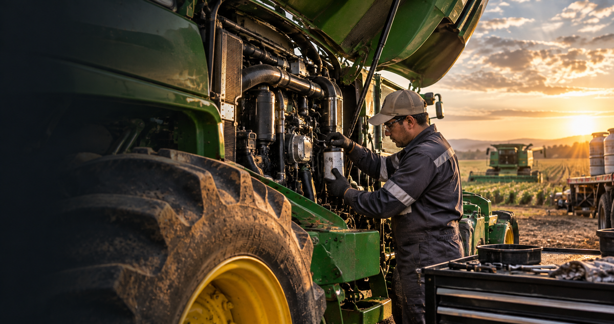 Soluciones B2B Lubrix para maquinaria agrícola