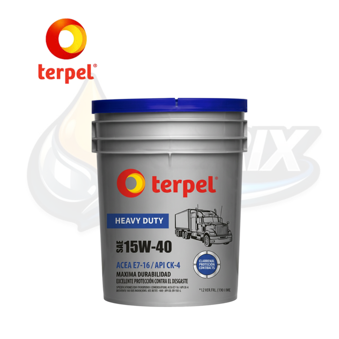 Terpel Heavy Duty Synthetic Blend 15W40 CK-4 - Lubrix Panamá